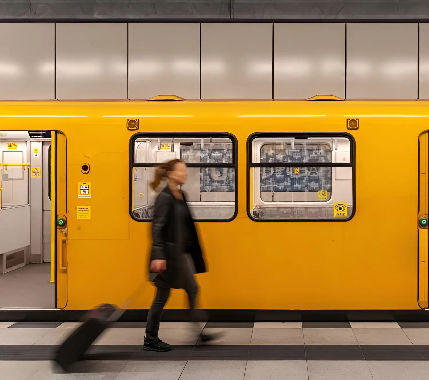 Expatriate receiving guidance and support while navigating Berlin city life